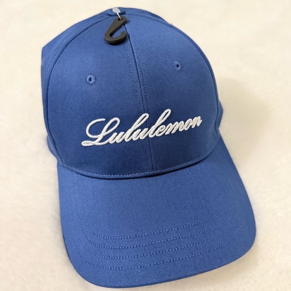 Lululemon Athletica Unisex Blue Ball Cap Script main image 8
